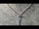 Dreamer 32" Slide Chain Necklace (Sterling Silvertone)