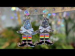Practical Magic Witchy Pierced Earrings (Goldtone)