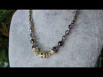 Belle Of The Ball Beaded Magnetic Interchangeable Necklace (Goldtone/Iridis)