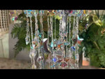 Moonlit Night Crystal Wind Chime (Sterlilng Silvertone) (Signature Required at Delivery)