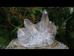 Angel Aura Quartz Crystal Cluster