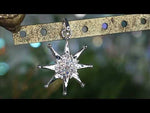 Super Star Open Ring Charm (Sterling Silvertone)