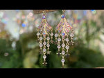 Dancing Starlight Earrings (Goldtone)