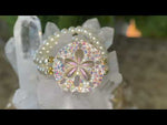 Ocean Dream Pearl & Sand Dollar Stretch Bracelet (Goldtone)