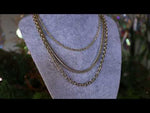 Chains Of Love Magnetic Closure Necklace (Goldtone)