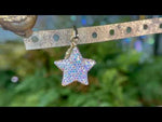 Crystalized Petite Star Open Ring Charm (Goldtone)