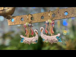 Ship Of Dreams Leverback Earrings (Goldtone)