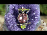Owl Of Wisdom Pin (Goldtone)