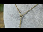Dreamer 32" Slide Chain Necklace (Goldtone)