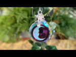 Crystal Moon Child Shadow 16" Shimmer (Sterling Silvertone)