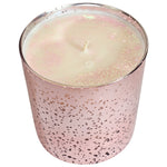 Fairy Nectar 10oz Soy Candle (Rose Goldtone Mercury Glass)