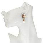 Solar Galaxy Starlight Leverback Earrings (Coppertone)