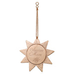 Sun Dancer Seaview Water Moon Ornament (Rose Goldtone)