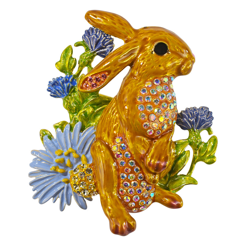 Babs The Bunny Garden Pin Pendant (Goldtone)