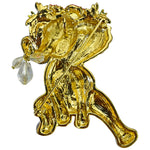 Eloise The Elephant Pin Pendant (Goldtone)