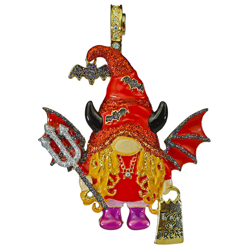 Trick Or Treat Darla The Gnome Magnetic Enhancer (Goldtone)