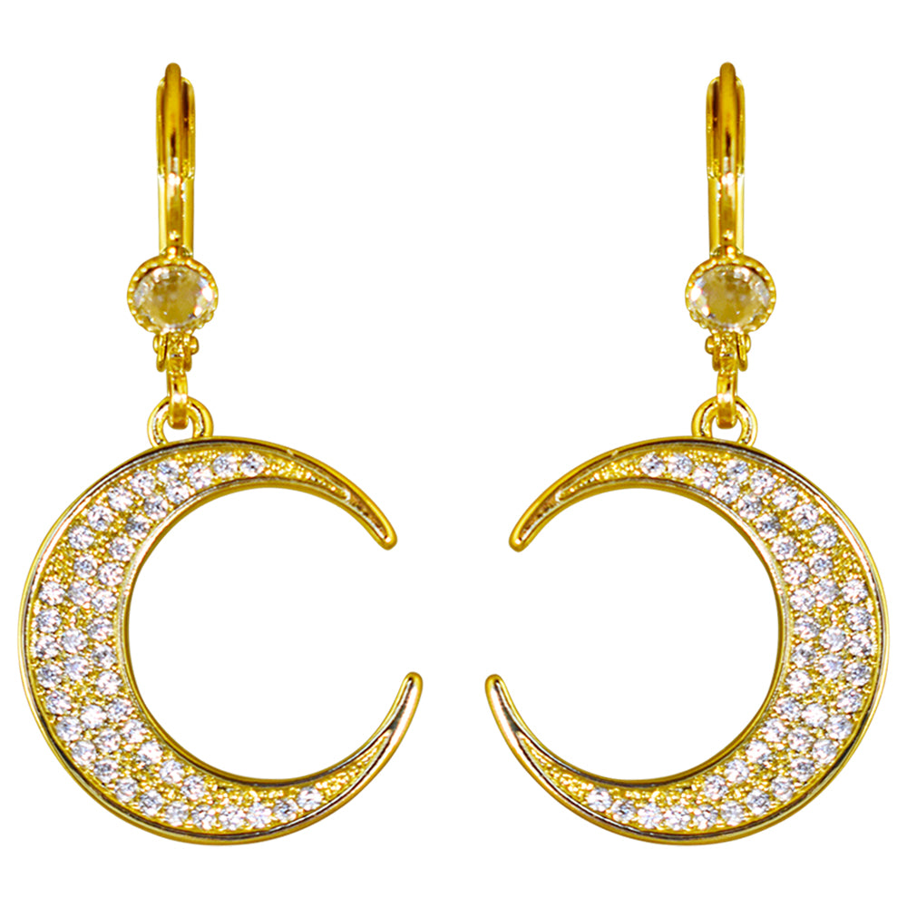 服/ファッション DD: Horned Moon Crescent Earrings RM 71abgfh8m9L.jpg_BO30,255,255,