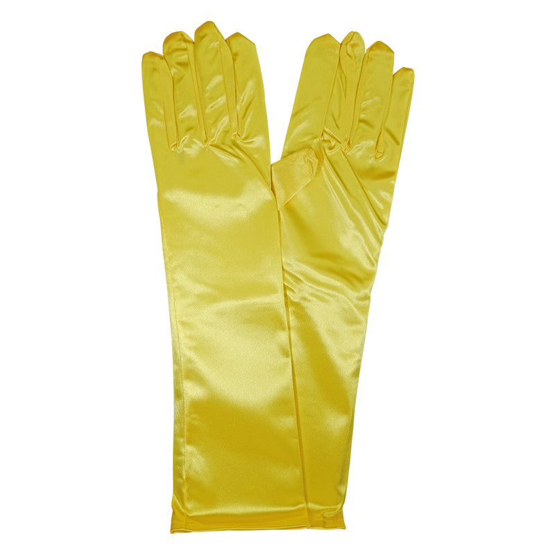 Girls Just Want To Have Fun Opera Gloves (Yellow)