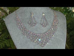 One Enchanted Evening Necklace & Earrings Set (Sterling Silvertone/Crystal AB)