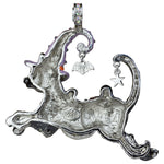 Salem Carousel Cat Magnetic Enhancer (Silvertone)