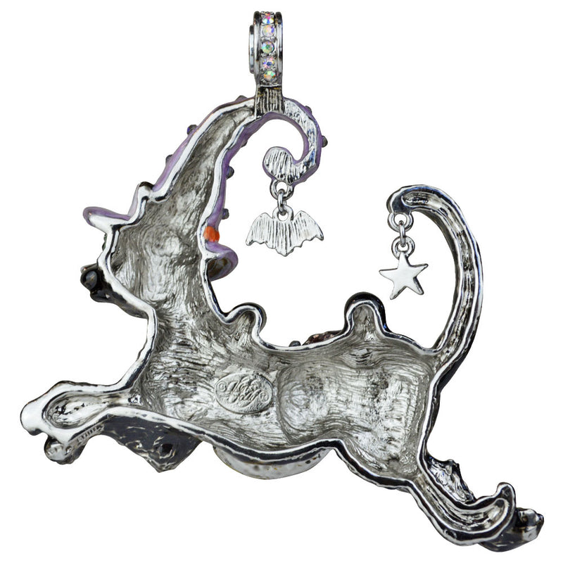 Salem Carousel Cat Magnetic Enhancer (Silvertone)
