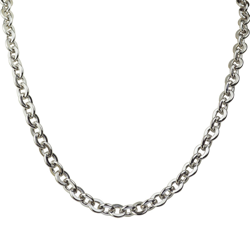 Devotion 24" Chain Necklace (Silvertone)