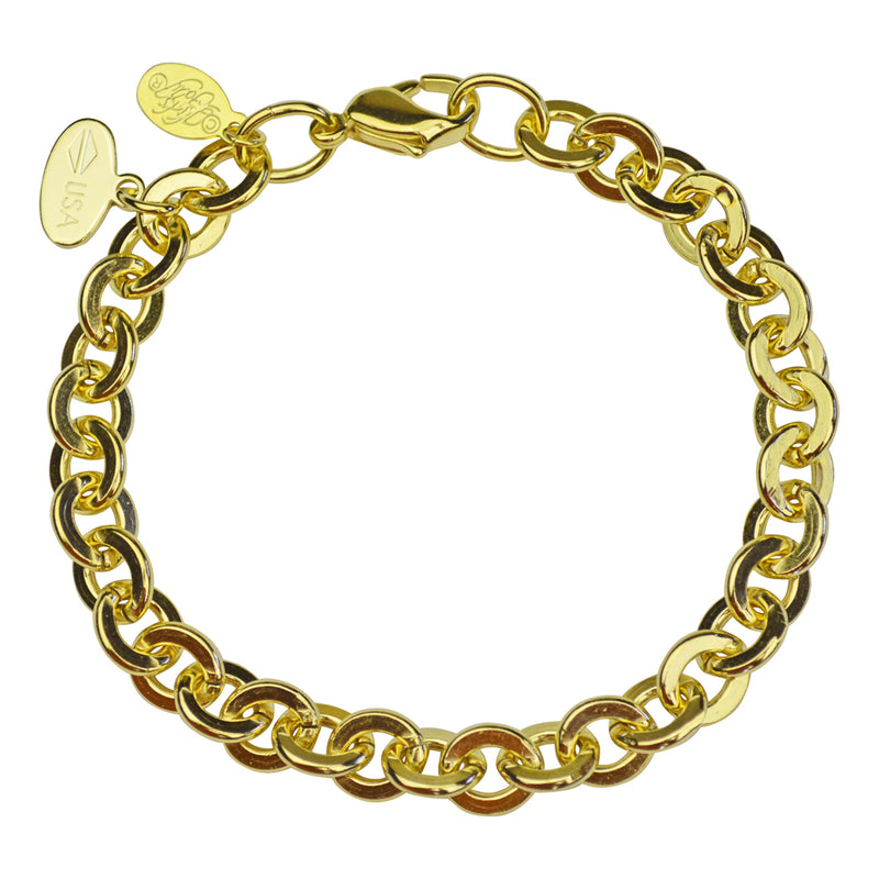 Devotion Chain Bracelet (14K Hamilton Goldtone)