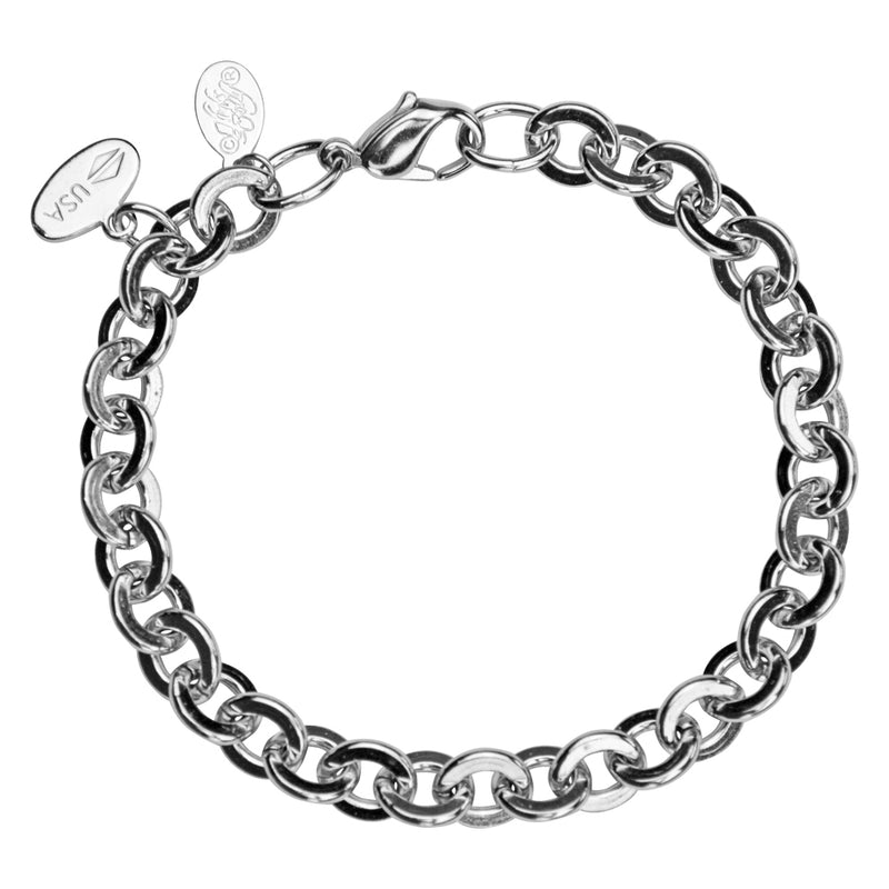 Devotion Chain Bracelet (Palladium Silvertone)