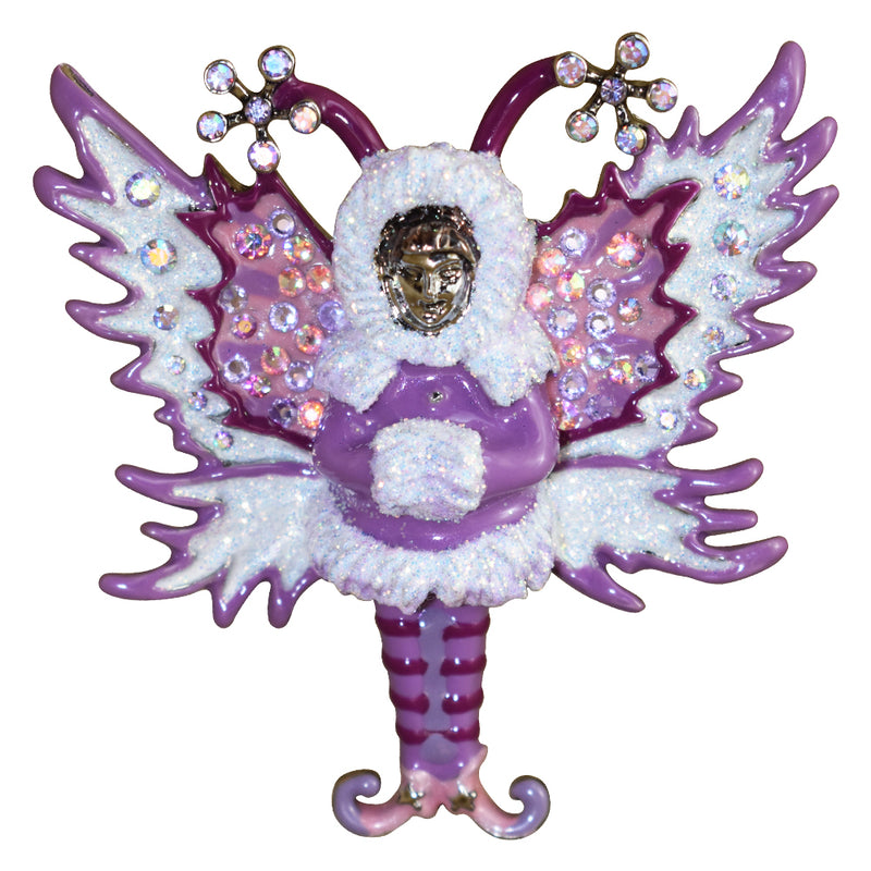 Felicia Frost Fairy Pin Pendant (Silvertone)