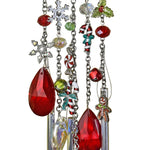 Enchanted Christmas Fairy House Wind Chime (Silvertone)