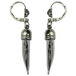 Thor's Talons Leverback Earrings (Silvertone)
