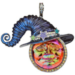 Seaview Water Moon Practical Magic Witch Magnetic Enhancer (Silvertone)